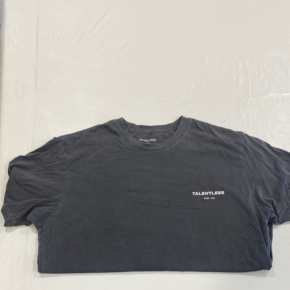 Talentless Charcoal Tee